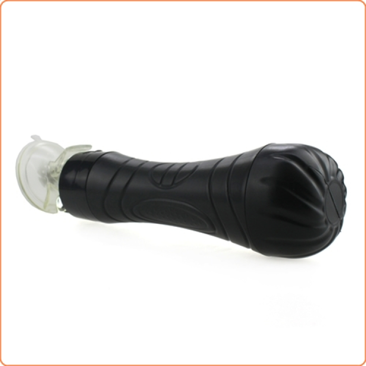 single hole male masturbator with suction cup oral