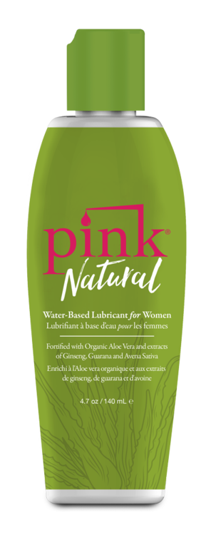 Pink Water Lubricant, Water-Based, for Women - 4.7 oz