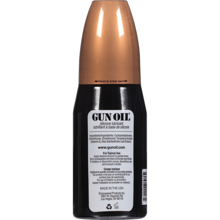 Gun Oil Silicone Personal Lubricant 32 oz