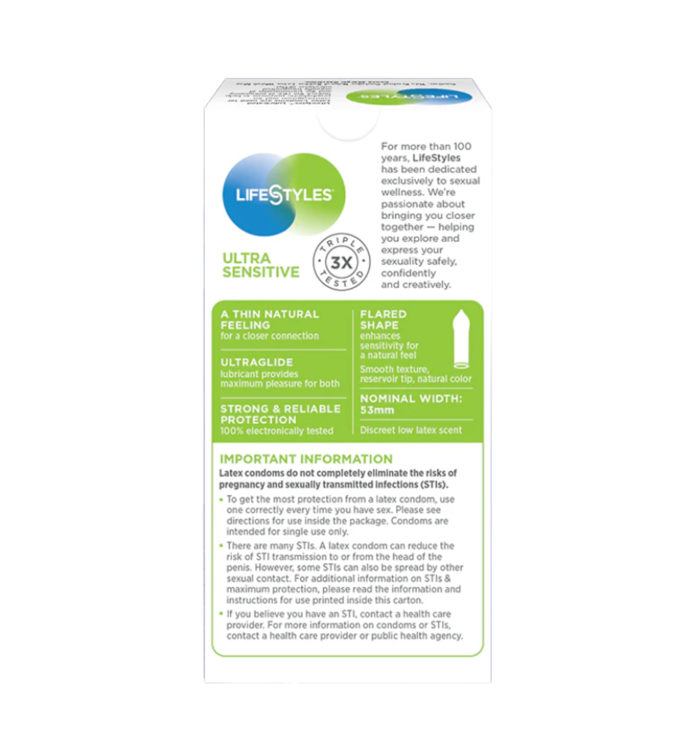 lifestyles ultra sensitive 3 pack