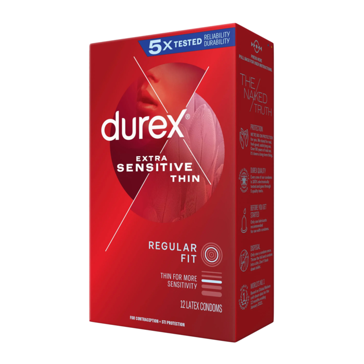 durex extra sensitive 12 pack