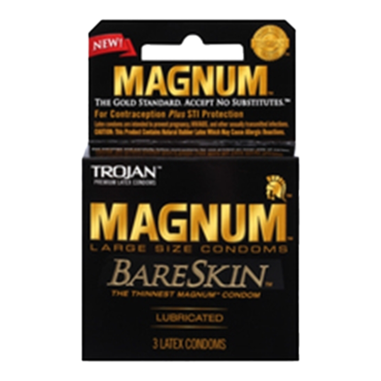 trojan magnum bareskin 3 pack
