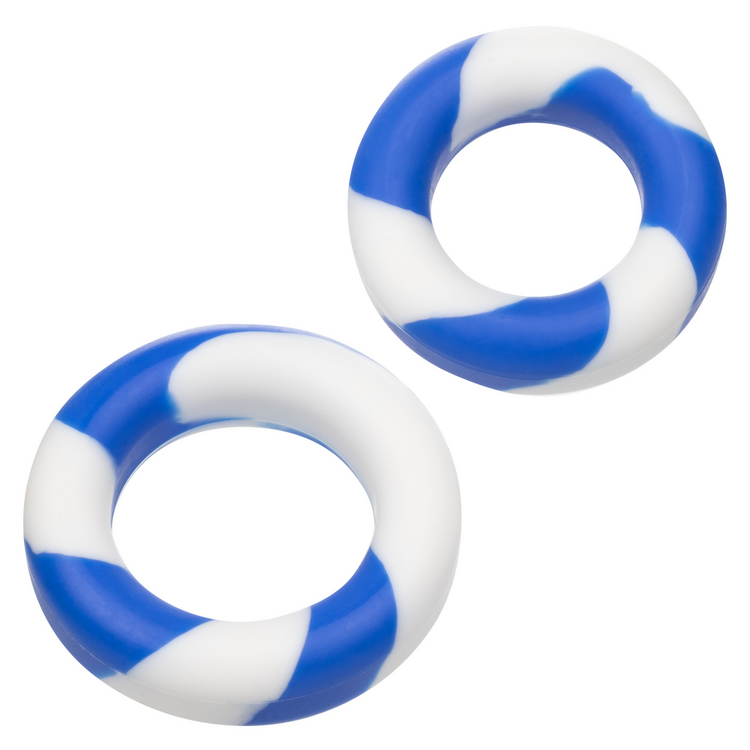 admiral 2 ring set blue and white