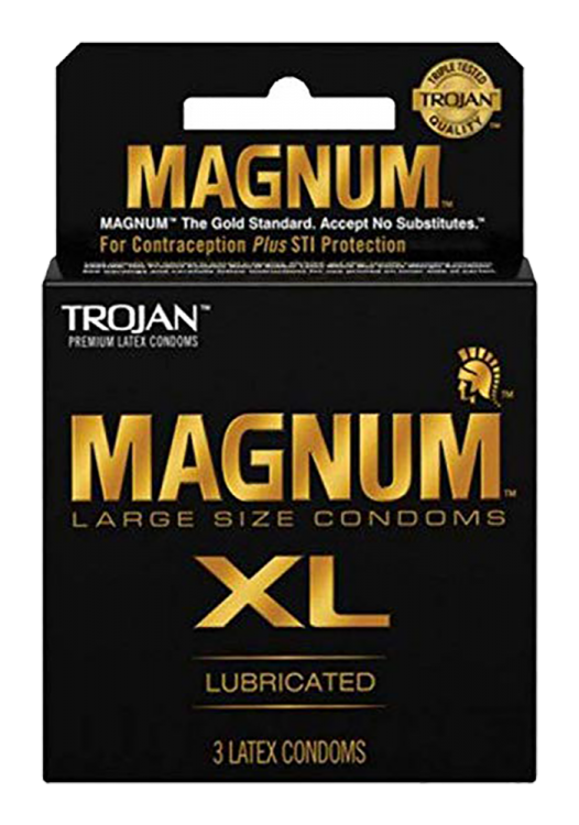 trojan magnum xl latex condoms 3 pack