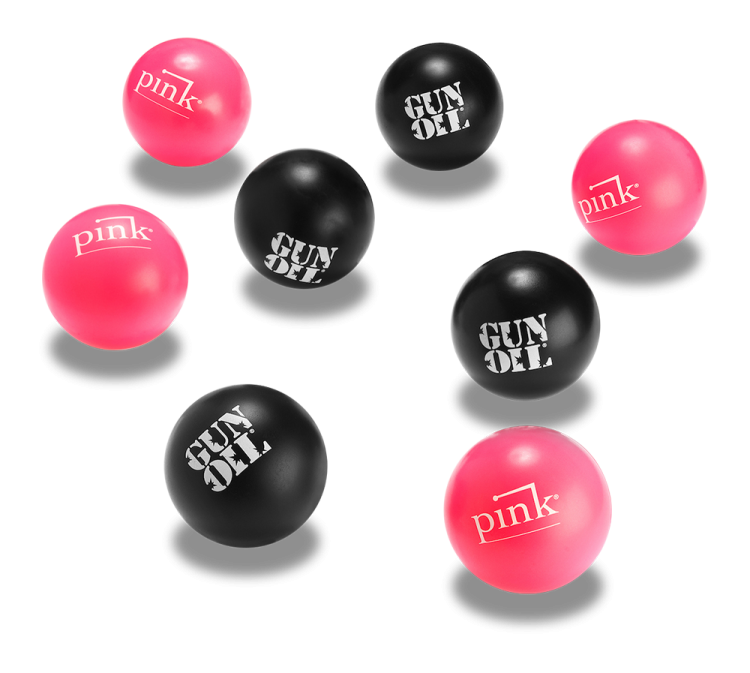 pink stress ball pink