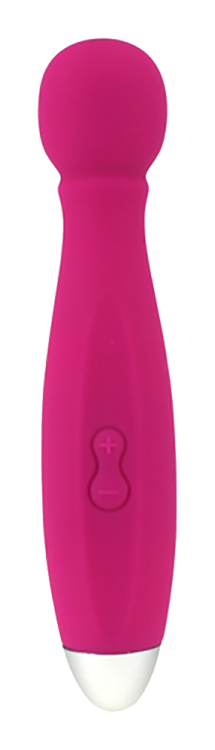 rechargeable g spot wand massager rose red
