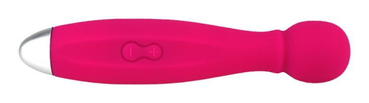 rechargeable g spot wand massager rose red
