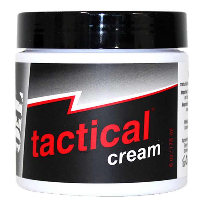 tactical cream 6 oz jar