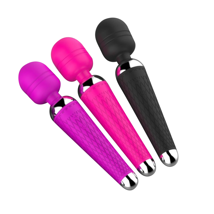 enchanting 10 frequency wand massager black