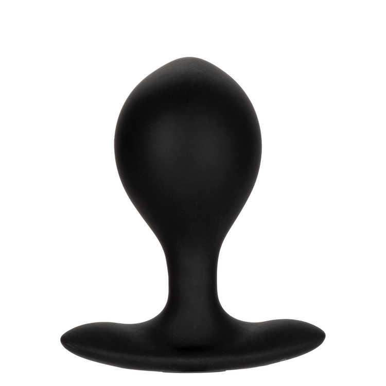 weighted silicone inflatable plug medium