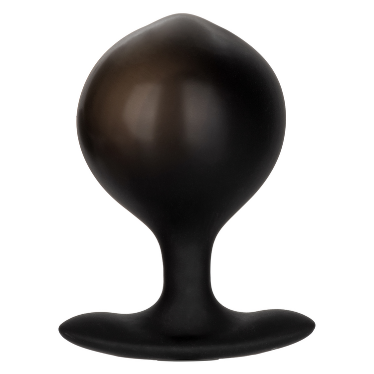 weighted silicone inflatable plug medium