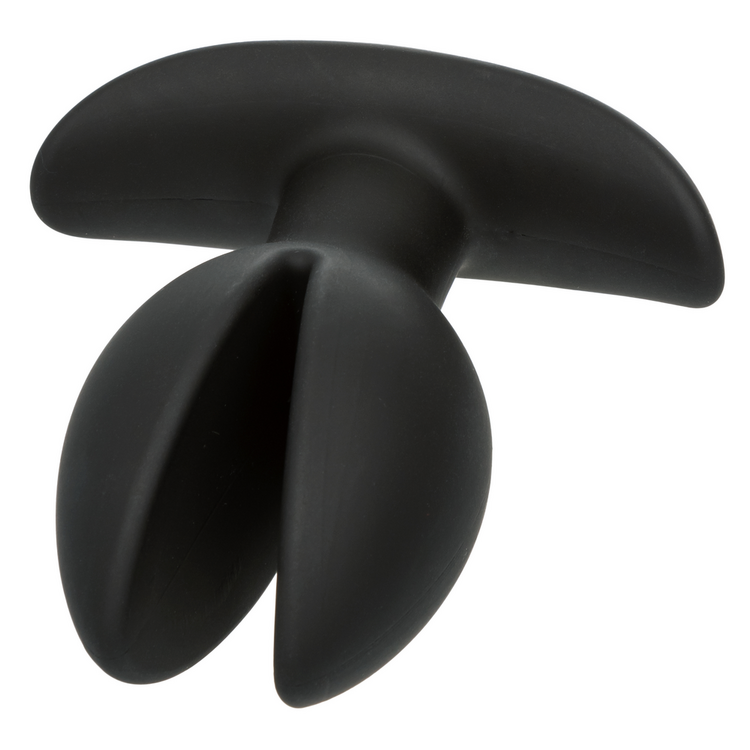 expandable silicone inflatable plug black