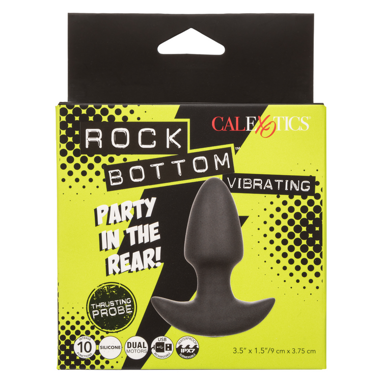 rock bottom vibrating thrusting probe black