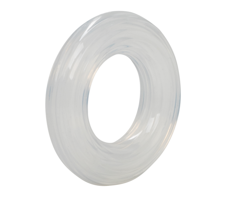 premium silicone cock ring xl clear