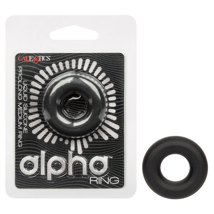 alpha liquid silicone prolong cock ring medium