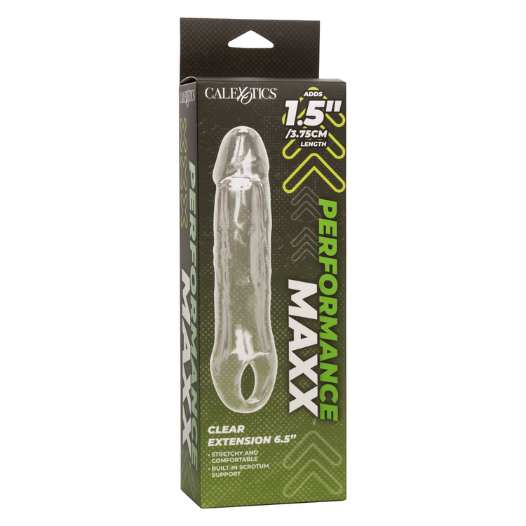 performance maxx penis extension 65 clear