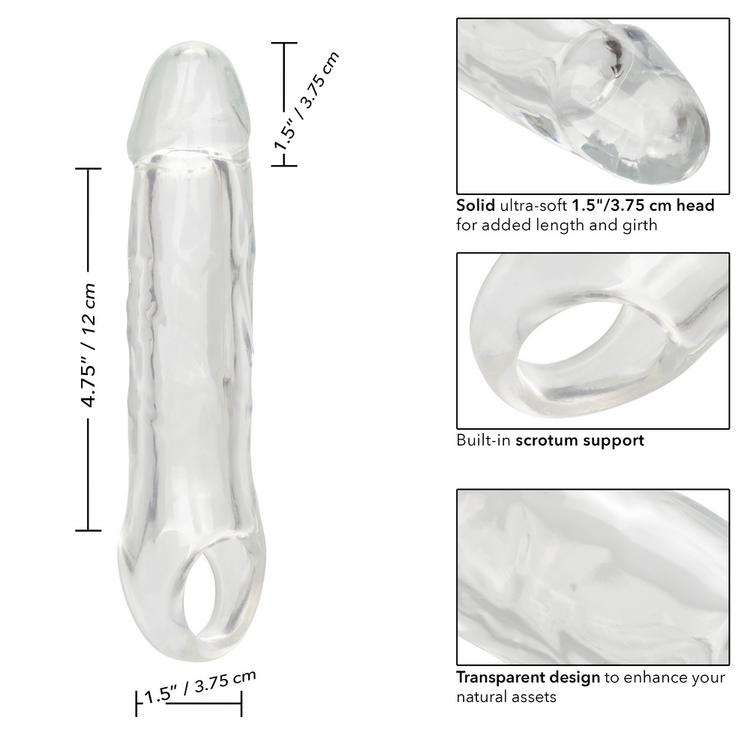 performance maxx penis extension 65 clear