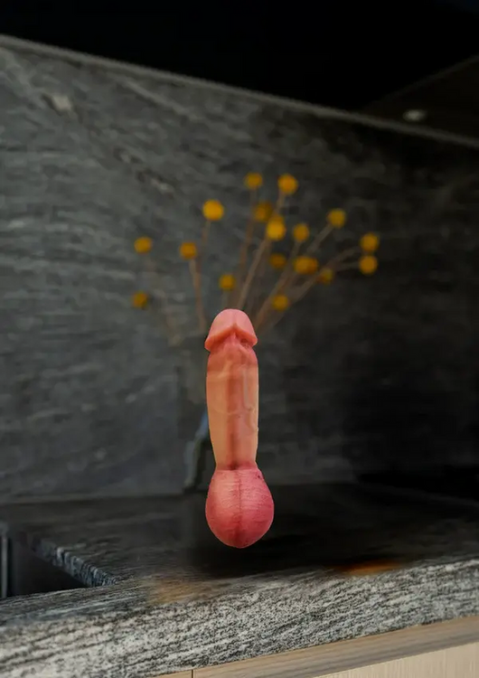 casey kisses signature dildo flesh