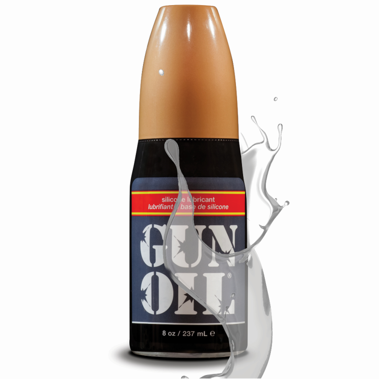 gun oil silicone 8 oz bottle