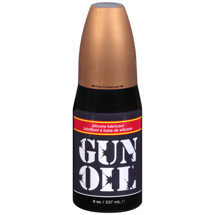 gun oil silicone 8 oz bottle