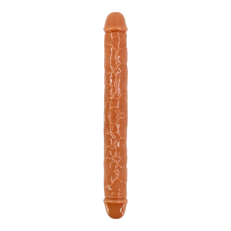 11_5 Two-Headed Jelly Dildo flesh