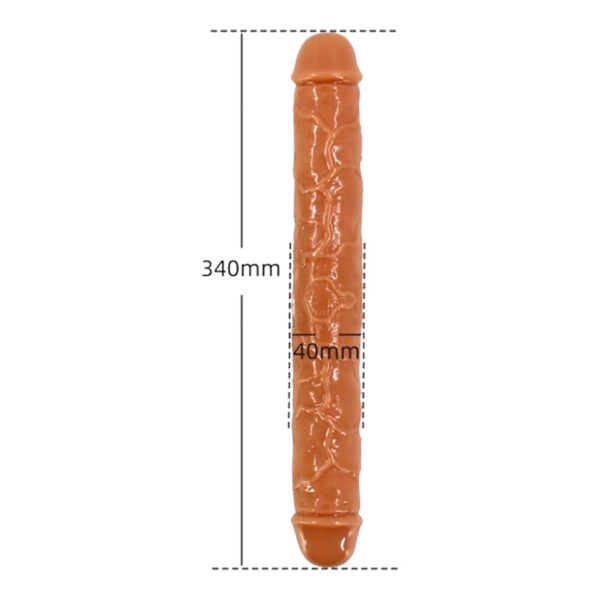 11.5" Two-Headed Jelly Dildo - Image 2