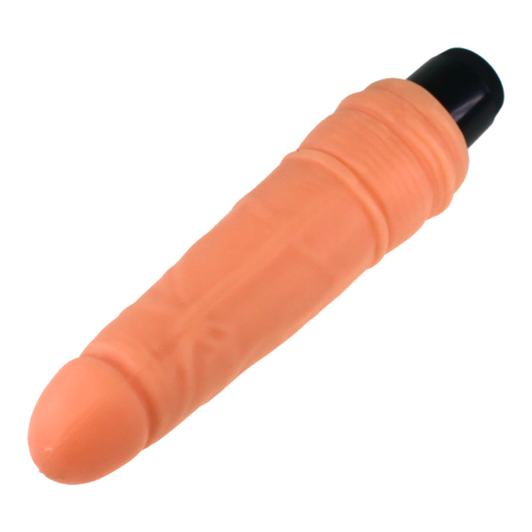 Realistic Dildos with Vibration 7_5 Inch - Flesh