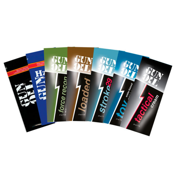 GUN OIL® and PINK® Lubricants Variety Sample Packs
