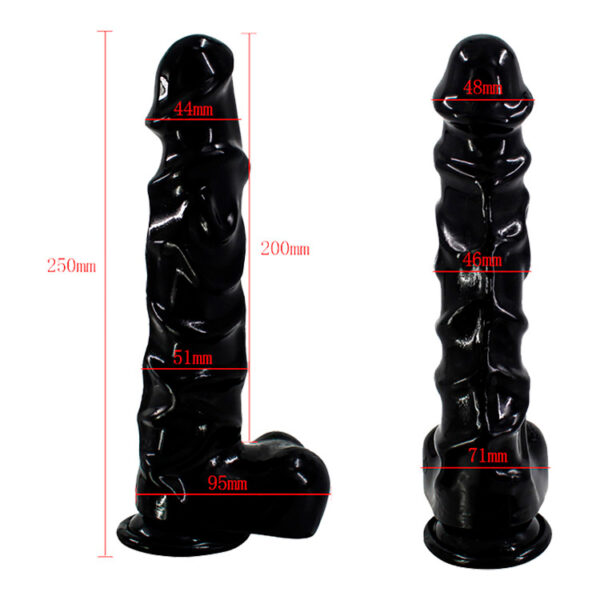 Thick 10 Inch Suction Cup Dildo - Image 2