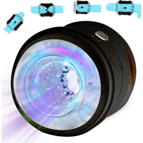 Vibrating Dual Open-Ended Male Stroker