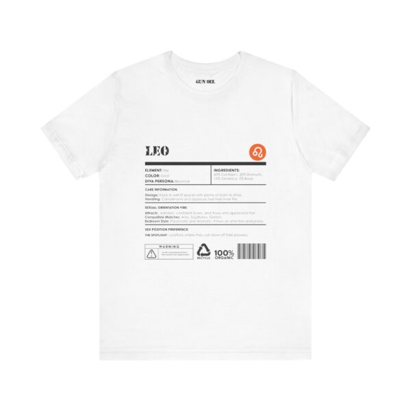 Leo Ingredients  Horoscope Tee - Image 5