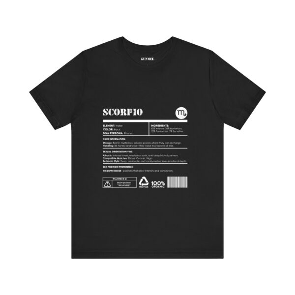 Scorpio Ingredients Horoscope Tee