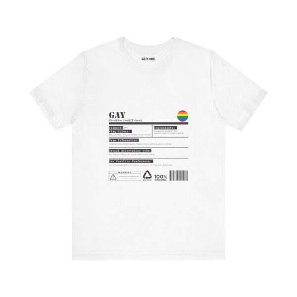 Gay Ingredients T-Shirt - Image 5