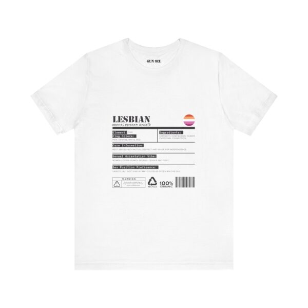 Lesbian Ingredients T-Shirt - Image 5