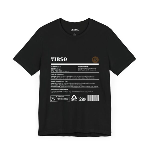 Virgo Ingredients Horoscope Tee - Image 3