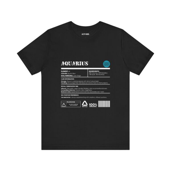 Aquarius Ingredients Horoscope Tee