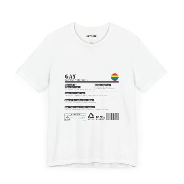 Gay Ingredients T-Shirt - Image 7