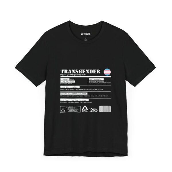 Transgender Ingredients T-Shirt - Image 3