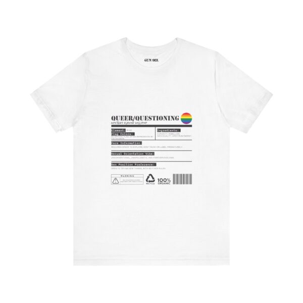 Queer/Questioning Ingredients T-Shirt - Image 5