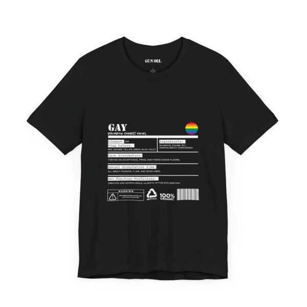 Gay Ingredients T-Shirt - Image 3