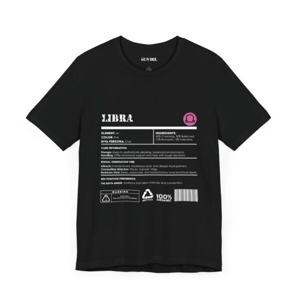 Libra Ingredients Horoscope Tee - Image 7