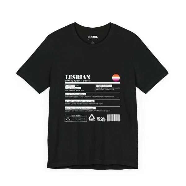 Lesbian Ingredients T-Shirt - Image 3