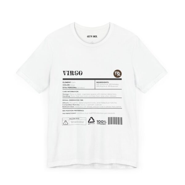 Virgo Ingredients Horoscope Tee - Image 7