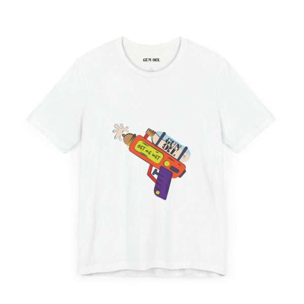 This Gun Oil® "Get Me Wet" Water Gun T-Shirt - Image 7